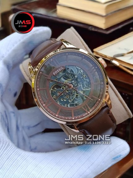 Fossil Automatic Watch Brown Color | JMS ZONE